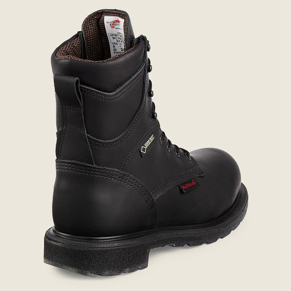 Red Wing Safety Boots Supersole® 2.0 - 8-Inch Insulated Waterproof Csa Toe - Svart - Herre 9021-RYOM